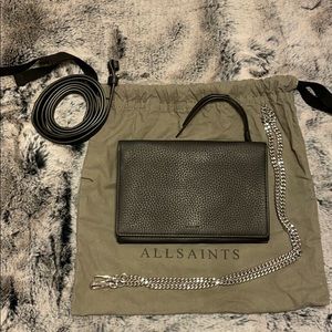 ALLSAINTS Fetch Leather Crossbody